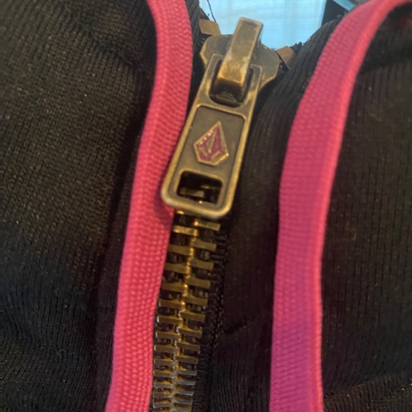 Vintage Y2K Volcom V Line Science Black Patchwork Jacket Snowboard - Sz Large - Picture 6 of 8